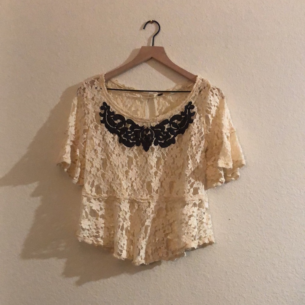 Lacy FREE PEOPLE top
